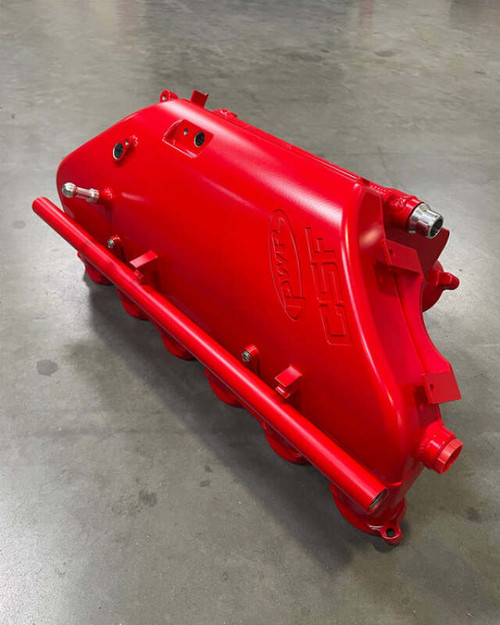 CSF BMW M2/M3/M4 S58 (G8X) Charge-Air Cooler Manifold - Stoplight Red - 8233SR Photo - Primary