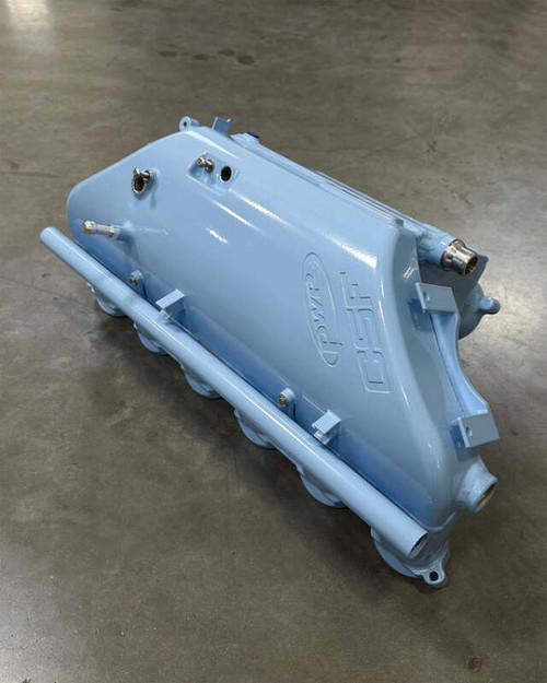 CSF BMW M2/M3/M4 S58 (G8X) Charge-Air Cooler Manifold - Zandvoort Blue - 8233ZB Photo - Primary