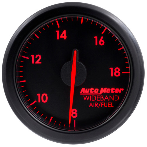 Autometer Airdrive 2-1/6in Wideband Air / Fuel Gauge 10:1-17:1 ARF Range - Black - 9178-T