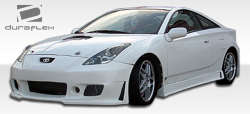 2000-2005 Toyota Celica Duraflex B-2 Front Bumper Cover - 1 Piece / Vehicle Year Make Model Trim - 2000-2005-Toyota Celica ALL / Product Type - Front Bumper / Style Name -B-2 / Kit Material - FRP (Fiberglass Reinforced Plastics) / Notes -