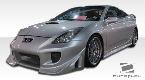 2000-2005 Toyota Celica Duraflex Blits Side Skirts Rocker Panels - 2 Piece / Vehicle Year Make Model Trim - 2000-2005-Toyota Celica ALL / Product Type - Sideskirts / Style Name -Blits / Kit Material - FRP (Fiberglass Reinforced Plastics) / Notes -