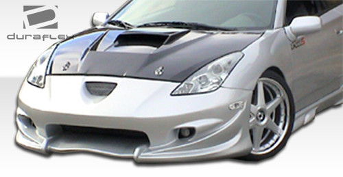 2000-2005 Toyota Celica Duraflex Vader Front Bumper Cover - 1 Piece / Vehicle Year Make Model Trim - 2000-2005-Toyota Celica ALL / Product Type - Front Bumper / Style Name -Vader / Kit Material - FRP (Fiberglass Reinforced Plastics) / Notes -