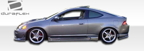 2002-2006 Acura RSX Duraflex I-Spec Side Skirts Rocker Panels - 2 Piece / Vehicle Year Make Model Trim - 2002-2006-Acura RSX ALL / Product Type - Sideskirts / Style Name -I-Spec / Kit Material - FRP (Fiberglass Reinforced Plastics) / Notes -