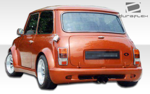 1959-2000 Mini Cooper Duraflex Type Z Wide Body Fender Flares - 4 Piece / Vehicle Year Make Model Trim - 1959-2000-MINI Cooper ALL / Product Type - Fender Flare / Style Name -Type Z / Kit Material - FRP (Fiberglass Reinforced Plastics) / Notes - Note: must be used in conjunction with complete wide body kit