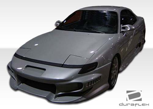 1990-1993 Toyota Celica Duraflex Vader 2 Front Bumper Cover - 1 Piece / Vehicle Year Make Model Trim - 1990-1993-Toyota Celica ALL / Product Type - Front Bumper / Style Name -Vader 2 / Kit Material - FRP (Fiberglass Reinforced Plastics) / Notes -