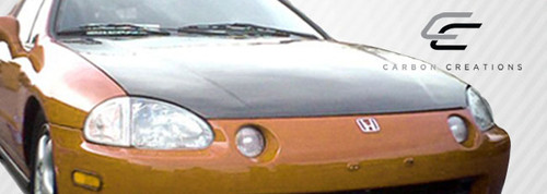 1993-1997 Honda Del Sol Carbon Creations Dritech OEM Look Hood - 1 Piece / Vehicle Year Make Model Trim - 1993-1997-Honda Del Sol ALL / Product Type - Hood / Style Name -OEM Look / Kit Material - Infusion Carbon Fiber / Notes - Note: Hood pins are required.