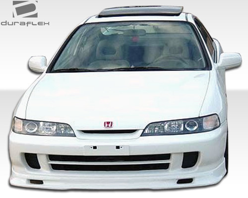 1994-2001 Acura JDM Integra Duraflex Spoon Style Front Lip Under Spoiler Air Dam - 1 Piece / Vehicle Year Make Model Trim - 1994-2001-Acura Integra ALL / Product Type - Front Lip/Add On / Style Name -Spoon Style / Kit Material - FRP (Fiberglass Reinforced Plastics) / Notes -