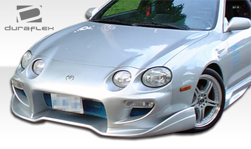 1994-1999 Toyota Celica Duraflex Vader Front Bumper Cover - 1 Piece / Vehicle Year Make Model Trim - 1994-1999-Toyota Celica ALL / Product Type - Front Bumper / Style Name -Vader / Kit Material - FRP (Fiberglass Reinforced Plastics) / Notes -