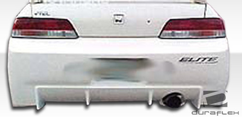 1997-2001 Honda Prelude Duraflex Buddy Rear Bumper Cover - 1 Piece / Vehicle Year Make Model Trim - 1997-2001-Honda Prelude ALL / Product Type - Rear Bumper / Style Name -Buddy / Kit Material - FRP (Fiberglass Reinforced Plastics) / Notes -
