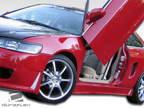 1998-2002 Honda Accord 2DR Duraflex B-2 Side Skirts Rocker Panels - 2 Piece / Vehicle Year Make Model Trim - 1998-2002-Honda Accord 2DR / Product Type - Sideskirts / Style Name -B-2 / Kit Material - FRP (Fiberglass Reinforced Plastics) / Notes -