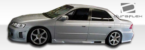1998-2002 Honda Accord 4DR Duraflex Spyder Side Skirts Rocker Panels - 2 Piece / Vehicle Year Make Model Trim - 1998-2002-Honda Accord 4DR / Product Type - Sideskirts / Style Name -Spyder / Kit Material - FRP (Fiberglass Reinforced Plastics) / Notes -