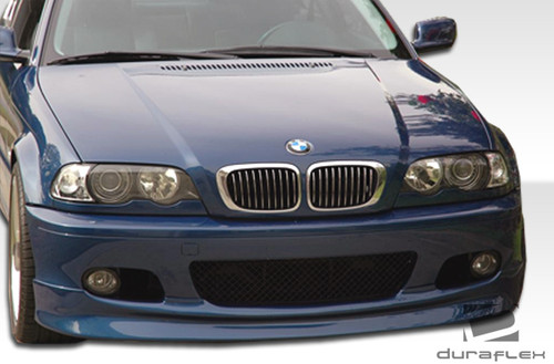 2000-2005 BMW 3 Series E46 2DR Duraflex M-Tech Front Lip Under Spoiler Air Dam - 1 Piece / Vehicle Year Make Model Trim - 2000-2005-BMW 3 Series 2DR / Product Type - Front Lip/Add On / Style Name -M-Tech / Kit Material - FRP (Fiberglass Reinforced Plastics) / Notes - Note: m-tech front lip is designed and attaches only to the M-Tech 2 front bumper and will not fit on any other bumper. M-Tech 2 front bumper sold separately.