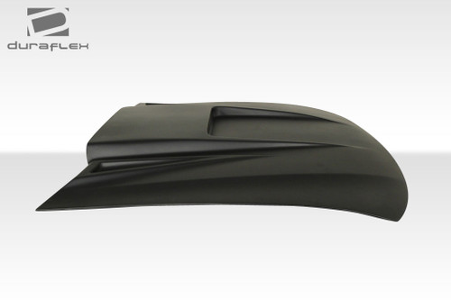 1999-2004 Ford Mustang Duraflex Spyder 3 Hood - 1 Piece / Vehicle Year Make Model Trim - 1999-2004-Ford Mustang ALL / Product Type - Hood / Style Name -Spyder 3 / Kit Material - FRP (Fiberglass Reinforced Plastics) / Notes - Note: Hood pins are required.