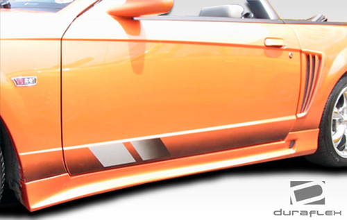 1999-2004 Ford Mustang Duraflex Colt Side Scoop - 2 Piece / Vehicle Year Make Model Trim - 1999-2004-Ford Mustang ALL / Product Type - Scoop / Style Name -Colt / Kit Material - FRP (Fiberglass Reinforced Plastics) / Notes - Note: comes in pairs.
