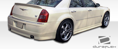 2005-2010 Chrysler 300 300C Duraflex Elegante Rear Lip Under Spoiler Air Dam - 1 Piece / Vehicle Year Make Model Trim - 2005-2010-Chrysler 300 ALL / Product Type - Rear Lip/Add On / Style Name -Elegante / Kit Material - FRP (Fiberglass Reinforced Plastics) / Notes -