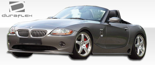 2003-2005 BMW Z4 Duraflex HM-S Front Lip Under Spoiler Air Dam - 1 Piece / Vehicle Year Make Model Trim - 2003-2005-BMW Z4 ALL / Product Type - Front Lip/Add On / Style Name -HM-S / Kit Material - FRP (Fiberglass Reinforced Plastics) / Notes -