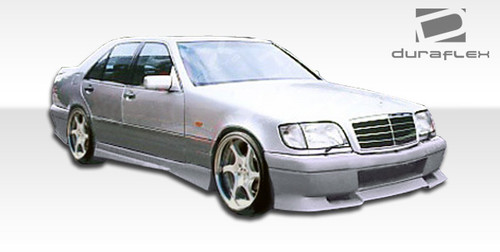 1992-1999 Mercedes S Class W140 Duraflex VIP Side Skirts Rocker Panels (short wheelbase) - 2 Piece / Vehicle Year Make Model Trim - 1992-1999-Mercedes S Class ALL / Product Type - Sideskirts / Style Name -VIP / Kit Material - FRP (Fiberglass Reinforced Plastics) / Notes - Note: side skirts are designed for short wheel base models only. long wheel base models need to extend side skirts in order to fit properly.