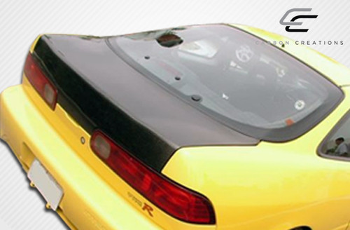 1994-2001 Acura Integra 2DR Carbon Creations OEM Look Trunk - 1 Piece / Vehicle Year Make Model Trim - 1994-2001-Acura Integra 2DR / Product Type - Trunk/Hatch / Style Name -OEM Look / Kit Material - Carbon Fiber / Notes - Note: some trunks/hatches may have springs or shocks that must be removed for proper fitment. most hatches require removal of the oem glass.