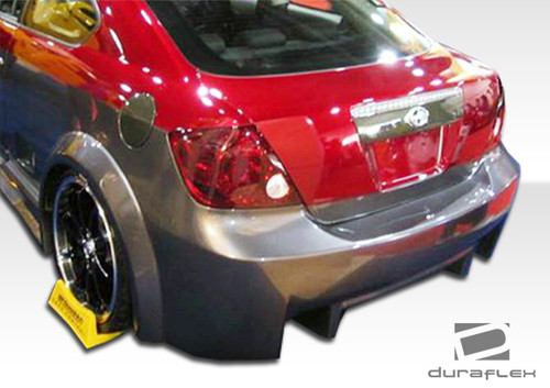 2005-2010 Scion tC Duraflex Touring Wide Body Rear Bumper Cover - 1 Piece / Vehicle Year Make Model Trim - 2005-2010-Scion TC ALL / Product Type - Rear Bumper / Style Name -Touring / Kit Material - FRP (Fiberglass Reinforced Plastics) / Notes - Note: must be used in conjunction with complete wide body kit