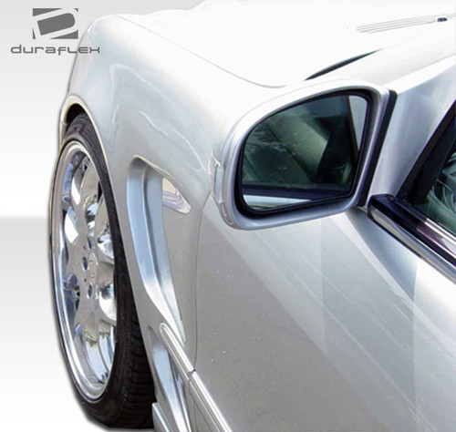 2000-2006 Mercedes S Class W220 Duraflex LR-S Fenders - 2 Piece / Vehicle Year Make Model Trim - 2000-2006-Mercedes S Class ALL / Product Type - Fender / Style Name -LR-S / Kit Material - FRP (Fiberglass Reinforced Plastics) / Notes -