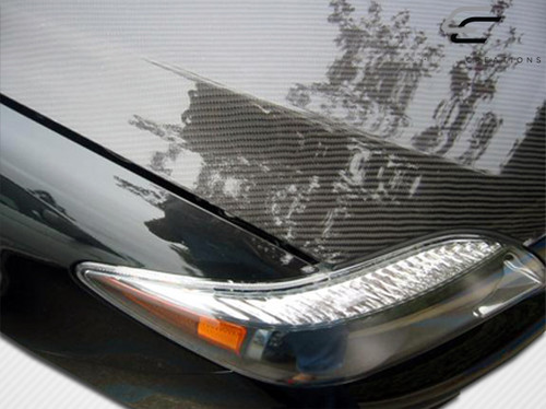2005-2010 Scion tC Carbon Creations OEM Look Hood - 1 Piece / Vehicle Year Make Model Trim - 2005-2010-Scion TC ALL / Product Type - Hood / Style Name -OEM Look / Kit Material - Carbon Fiber / Notes - Note: Hood pins are required.