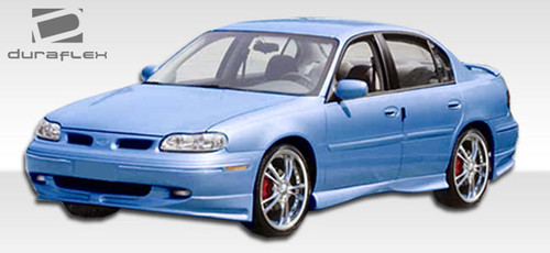 1997-1999 Oldsmobile Cutlass Duraflex Racer Side Skirts Rocker Panels - 2 Piece (S) / Vehicle Year Make Model Trim - 1997-1999-Oldsmobile Cutlass ALL / Product Type - Sideskirts / Style Name -Racer / Kit Material - FRP (Fiberglass Reinforced Plastics) / Notes - Note: All Overstock products are sold on a first come, first serve basis. Overstock products are sold as is, and all sales are final. Overstock products may not be returned or exchanged.