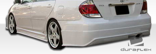 2002-2006 Toyota Camry Duraflex Sigma Side Skirts Rocker Panels - 2 Piece / Vehicle Year Make Model Trim - 2002-2006-Toyota Camry ALL / Product Type - Sideskirts / Style Name -Sigma / Kit Material - FRP (Fiberglass Reinforced Plastics) / Notes -