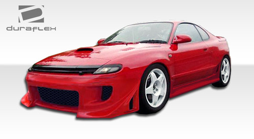 1990-1993 Toyota Celica Duraflex Blits Front Bumper Cover - 1 Piece / Vehicle Year Make Model Trim - 1990-1993-Toyota Celica ALL / Product Type - Front Bumper / Style Name -Blits / Kit Material - FRP (Fiberglass Reinforced Plastics) / Notes -