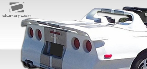 1991-1996 Chevrolet Corvette C4 Duraflex LT-R Wing Trunk Lid Spoiler - 1 Piece / Vehicle Year Make Model Trim - 1991-1996-Chevrolet Corvette ALL / Product Type - Wing / Style Name -LT-R / Kit Material - FRP (Fiberglass Reinforced Plastics) / Notes - Note: Does not fit ZR1 Models