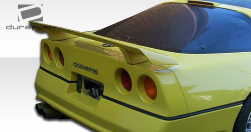 1991-1996 Chevrolet Corvette C4 Duraflex C-Force Wing Trunk Lid Spoiler - 1 Piece / Vehicle Year Make Model Trim - 1991-1996-Chevrolet Corvette ALL / Product Type - Wing / Style Name -C-Force / Kit Material - FRP (Fiberglass Reinforced Plastics) / Notes -