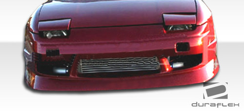 1989-1994 Nissan 240SX S13 Duraflex Type U Front Bumper Cover - 1 Piece / Vehicle Year Make Model Trim - 1989-1994-Nissan 240SX ALL / Product Type - Front Bumper / Style Name -Type U / Kit Material - FRP (Fiberglass Reinforced Plastics) / Notes -