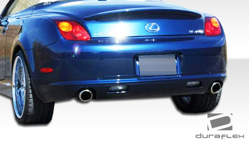 2002-2010 Lexus SC Series SC430 Duraflex W-1 Rear Lip Under Spoiler Air Dam - 1 Piece / Vehicle Year Make Model Trim - 2002-2010-Lexus SC ALL / Product Type - Rear Lip/Add On / Style Name -W-1 / Kit Material - FRP (Fiberglass Reinforced Plastics) / Notes -