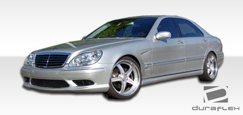 2003-2006 Mercedes S Class W220 Duraflex AMG Look Front Bumper Cover - 1 Piece / Vehicle Year Make Model Trim - 2003-2006-Mercedes S Class ALL / Product Type - Front Bumper / Style Name -AMG Look / Kit Material - FRP (Fiberglass Reinforced Plastics) / Notes -