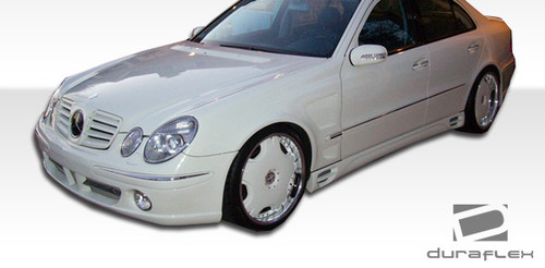 2003-2009 Mercedes E Class W211 Duraflex LR-S F-1 Fenders - 2 Piece / Vehicle Year Make Model Trim - 2003-2009-Mercedes E Class ALL / Product Type - Fender / Style Name -LR-S / Kit Material - FRP (Fiberglass Reinforced Plastics) / Notes - Note: some models may require relocation of windshield washer reservoir