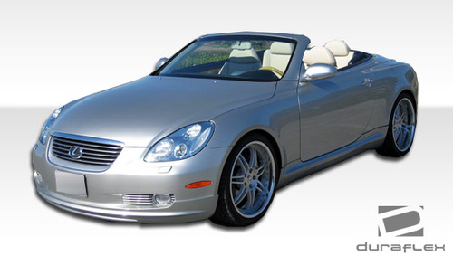 2002-2004 Lexus SC Series SC430 Duraflex W-1 Body Kit - 4 Piece - Includes W-1 Front Lip Under Spoiler Air Dam (103575) W-1 Side Skirts Rocker Panels (103576) W-1 Rear Lip Under Spoiler Air Dam (103577) / Vehicle Year Make Model Trim - 2002-2004-Lexus SC ALL / Product Type - Kit / Style Name -W-1 / Kit Material - FRP (Fiberglass Reinforced Plastics) / Notes -