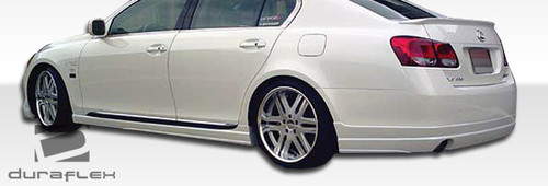 2006-2011 Lexus GS Series GS300 GS350 GS430 GS450 GS460 Duraflex R-Sport Side Skirts Rocker Panels - 2 Piece / Vehicle Year Make Model Trim - 2006-2011-Lexus GS ALL / Product Type - Sideskirts / Style Name -R-Sport / Kit Material - FRP (Fiberglass Reinforced Plastics) / Notes -