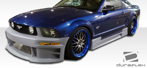 2005-2009 Ford Mustang Duraflex GT Concept Body Kit - 4 Piece - Includes GT Concept Front Bumper Cover (103635) GT Concept Side Skirts Rocker Panels (103636) GT Concept Rear Bumper Cover (103637) / Vehicle Year Make Model Trim - 2005-2009-Ford Mustang ALL / Product Type - Kit / Style Name -GT Concept / Kit Material - FRP (Fiberglass Reinforced Plastics) / Notes -