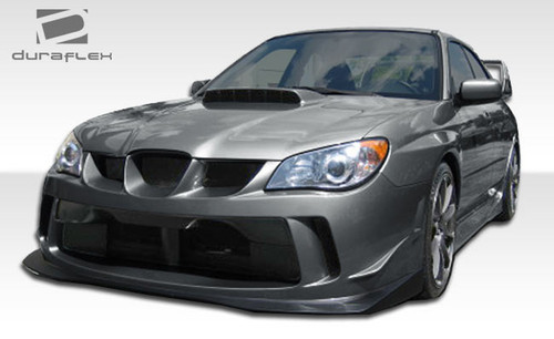 2006-2007 Subaru Impreza WRX STI Duraflex Z-Speed Front Bumper Cover - 1 Piece / Vehicle Year Make Model Trim - 2006-2007-Subaru Impreza ALL / Product Type - Front Bumper / Style Name -Z-Speed / Kit Material - FRP (Fiberglass Reinforced Plastics) / Notes -