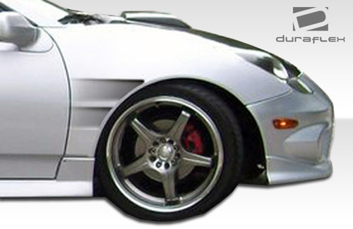 2000-2005 Toyota Celica Duraflex GT Concept Fenders - 2 Piece / Vehicle Year Make Model Trim - 2000-2005-Toyota Celica ALL / Product Type - Fender / Style Name -GT Concept / Kit Material - FRP (Fiberglass Reinforced Plastics) / Notes -