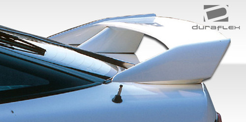 1989-1994 Nissan 240SX S13 HB Duraflex Type X Wing Trunk Lid Spoiler - 1 Piece / Vehicle Year Make Model Trim - 1989-1994-Nissan 240SX HB / Product Type - Wing / Style Name -Type X / Kit Material - FRP (Fiberglass Reinforced Plastics) / Notes -