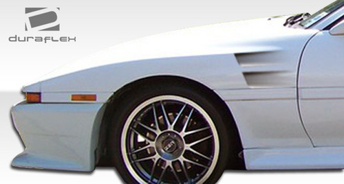 1986-1992 Toyota Supra Duraflex GT Concept Fenders - 2 Piece / Vehicle Year Make Model Trim - 1986-1992-Toyota Supra ALL / Product Type - Fender / Style Name -GT Concept / Kit Material - FRP (Fiberglass Reinforced Plastics) / Notes -