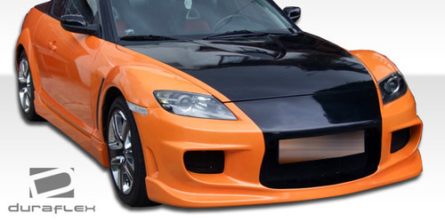 2004-2008 Mazda RX-8 Duraflex I-Spec Front Bumper Cover - 1 Piece / Vehicle Year Make Model Trim - 2004-2008-Mazda RX8 ALL / Product Type - Front Bumper / Style Name -I-Spec / Kit Material - FRP (Fiberglass Reinforced Plastics) / Notes -