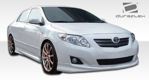 2009-2010 Toyota Corolla Duraflex GT Sport Front Lip Under Spoiler Air Dam - 1 Piece (S) / Vehicle Year Make Model Trim - 2009-2010-Toyota Corolla ALL / Product Type - Front Lip/Add On / Style Name -GT Sport / Kit Material - FRP (Fiberglass Reinforced Plastics) / Notes -