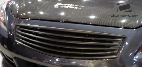 2008-2015 Infiniti G Coupe G37 Q60 Duraflex GT Concept Grille - 1 Piece / Vehicle Year Make Model Trim - 2008-2015-Infiniti G Coupe 2DR / Product Type - Grilles / Style Name -GT Concept / Kit Material - FRP (Fiberglass Reinforced Plastics) / Notes -