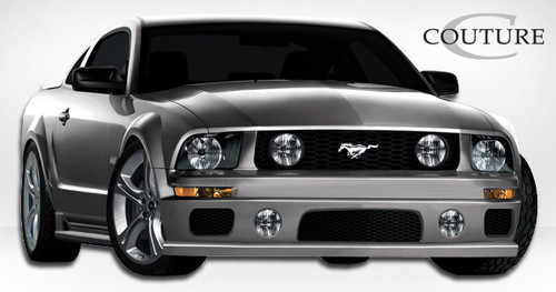 2005-2009 Ford Mustang Couture Polyurethane Demon 2 Front Bumper Cover - 1 Piece / Vehicle Year Make Model Trim - 2005-2009-Ford Mustang ALL / Product Type - Front Bumper / Style Name -Demon 2 / Kit Material - Polyurethane / Notes -