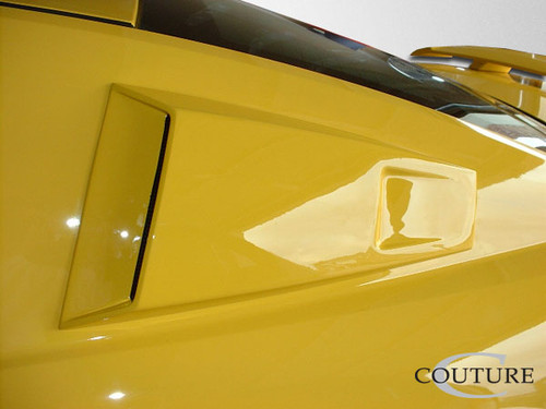 2005-2009 Ford Mustang Couture Polyurethane CVX Window Scoop Louvers - 2 Piece / Vehicle Year Make Model Trim - 2005-2009-Ford Mustang ALL / Product Type - Scoop / Style Name -CVX / Kit Material - Polyurethane / Notes -