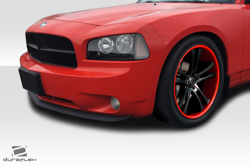 2006-2010 Dodge Charger Duraflex Daytona Look Front Lip Under Spoiler Air Dam (base model) - 1 Piece / Vehicle Year Make Model Trim - 2006-2010-Dodge Charger ALL / Product Type - Front Lip/Add On / Style Name -Daytona Look / Kit Material - FRP (Fiberglass Reinforced Plastics) / Notes - Note: front lip will not fit srt models