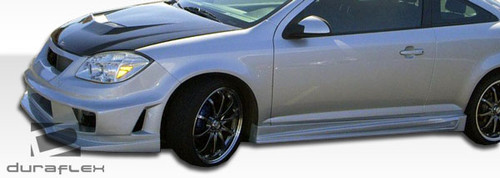2005-2010 Chevrolet Cobalt 2007-2010 Pontiac G5 2DR Duraflex Bomber Side Skirts Rocker Panels - 2 Piece / Vehicle Year Make Model Trim - 2005-2010-Chevrolet Cobalt 2DR / Product Type - Sideskirts / Style Name -Bomber / Kit Material - FRP (Fiberglass Reinforced Plastics) / Notes -