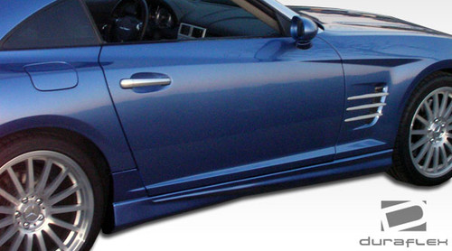 2004-2008 Chrysler Crossfire Duraflex AMG Look Side Skirts Rocker Panels - 2 Piece / Vehicle Year Make Model Trim - 2004-2008-Chrysler Crossfire ALL / Product Type - Sideskirts / Style Name -AMG Look / Kit Material - FRP (Fiberglass Reinforced Plastics) / Notes -
