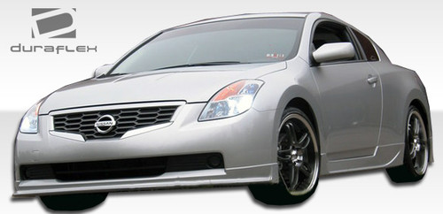 2008-2012 Nissan Altima 2DR Duraflex Racer Side Skirts Rocker Panels - 2 Piece / Vehicle Year Make Model Trim - 2008-2012-Nissan Altima 2DR / Product Type - Sideskirts / Style Name -Racer / Kit Material - FRP (Fiberglass Reinforced Plastics) / Notes -
